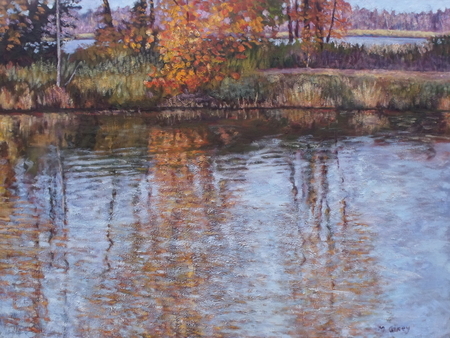 Fraser River at Harbour Park, Ladner, B.C.